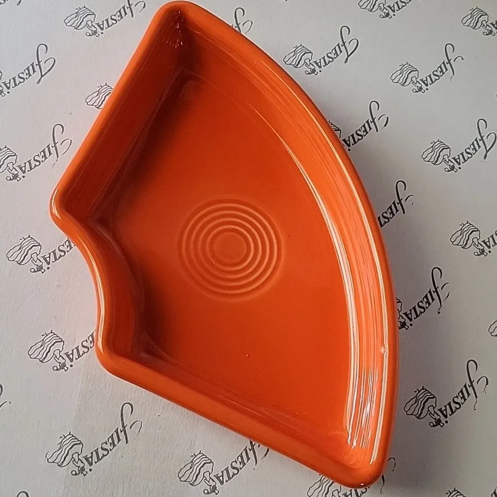 Fiestaware Fiesta OMNI SERVING TRAY Bowl Dish Ceramic Container Poppy Orange